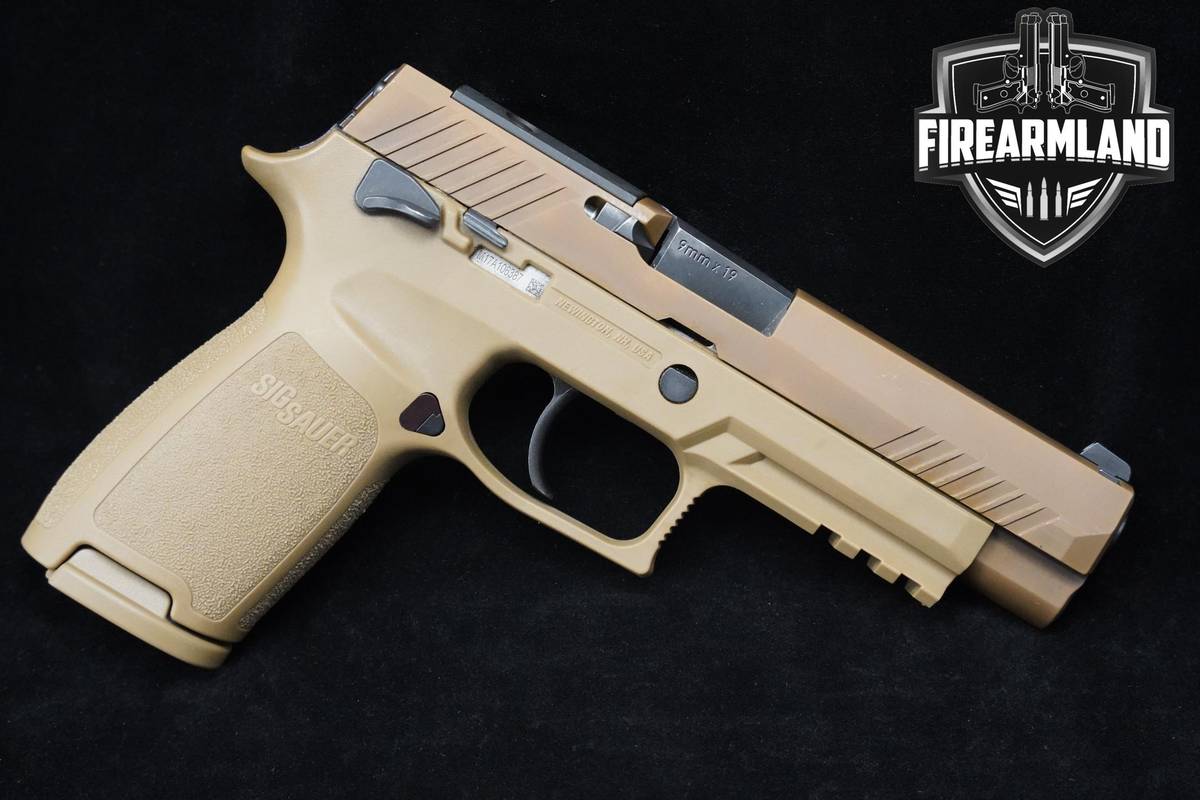 Sig Sauer P320 M17 9mm 4.7" Coyote Tan OR Sig-Sauer P-320 M17 +ORIG CASE