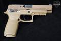 Sig Sauer P320 M17 9mm Luger Coyote Tan PVD in Very Good Condition Image 3