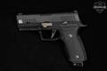 Sig Sauer P320 AXG Equinox Custom Works Carry 9mm Luger Two-Tone Black & Stainless in Good Condition Image 5