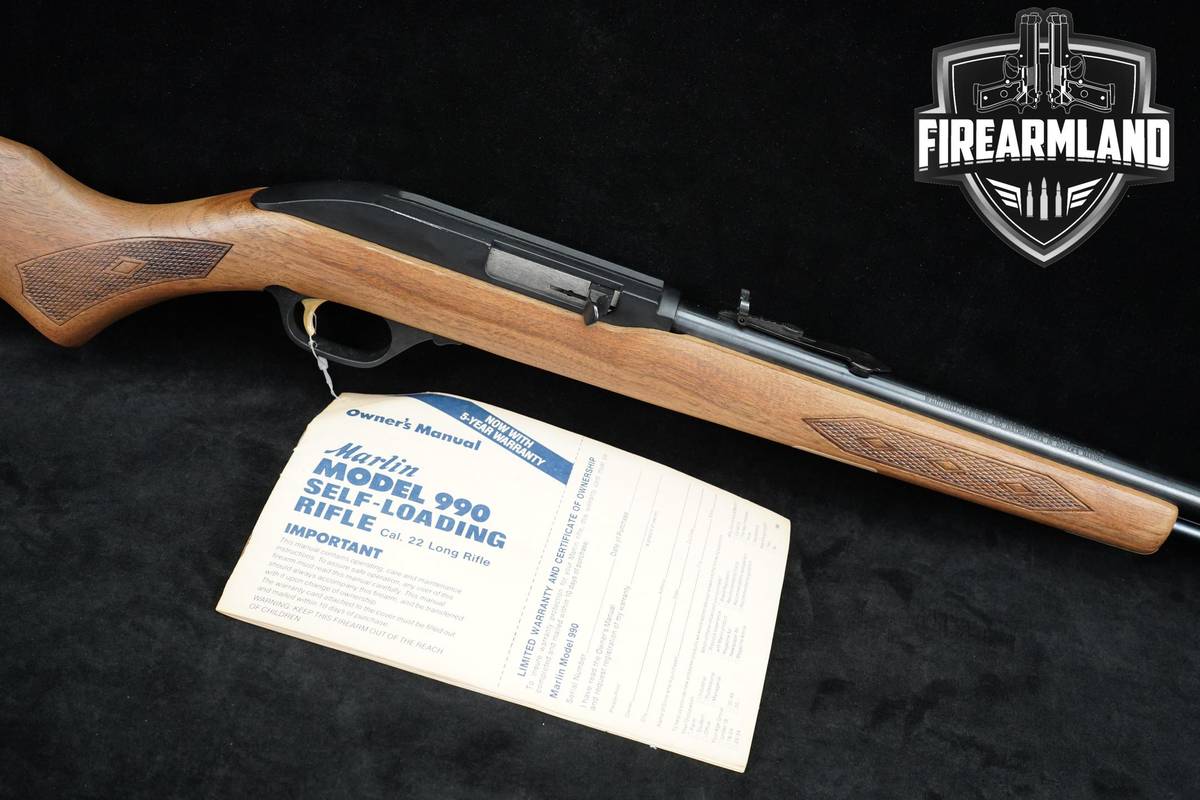1990 DUCKS UNLIMITED Marlin Model 990 D.U. Commemorative Edition 22LR 22"
