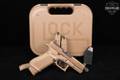 Glock 19X V (19XV), MOS, Threaded Barrel 9mm Luger Coyote Tan in Excellent Condition Image 2