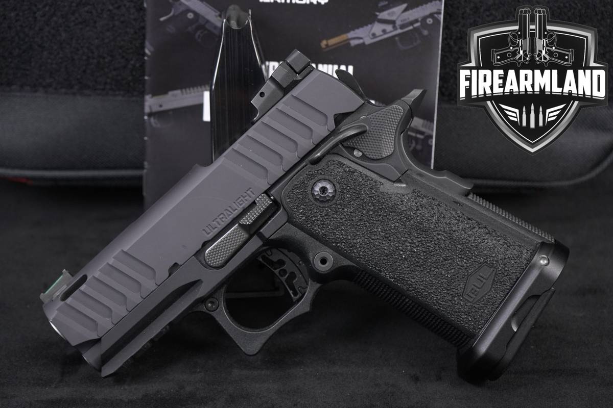 EXCELLENT Bul Armory SAS II Ultralight 9mm 3.25" +2MAGS, ORIG BOX & BAG
