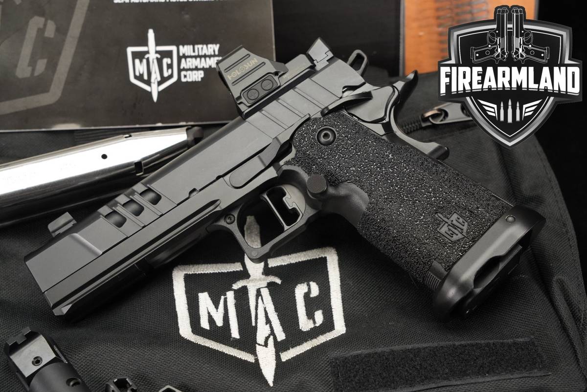 MAC 9 DS-D Comp Capital Rifle Competition Tune 1911 2011 +ORIG BOX, HOLOSUN