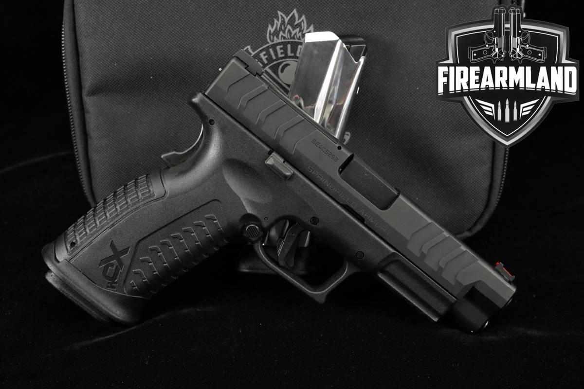 Springfield Armory XD-M Elite OSP 10mm OR 4.5" XDM XDM10 +2 MAGS, ORIG CASE