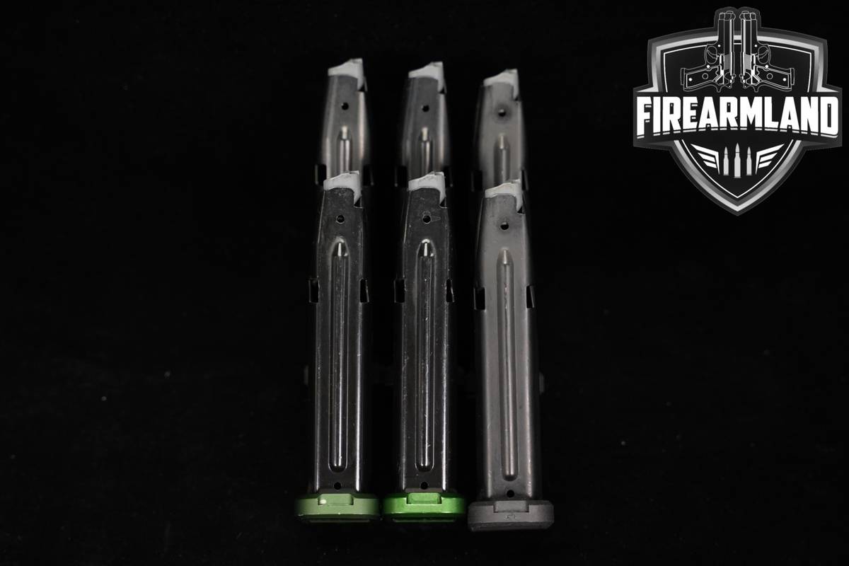 SIX (6) Shield Arms Glock 43X 15 Round Magazines 9mm Luger S15 Mags