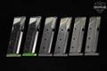 Shield Arms SIX (6) Glock 43X 15 Round Magazines 9mm Luger in Excellent Condition Image 2