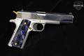 Colt Government Model Series 80, Gold Premier, Lew Horton Exclusive .38 Super Two-Tone Stainless & Blued in Very Good Condition Image 3