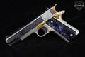 Colt Government Model Series 80, Gold Premier, Lew Horton Exclusive .38 Super Two-Tone Stainless & Blued in Very Good Condition Image 4