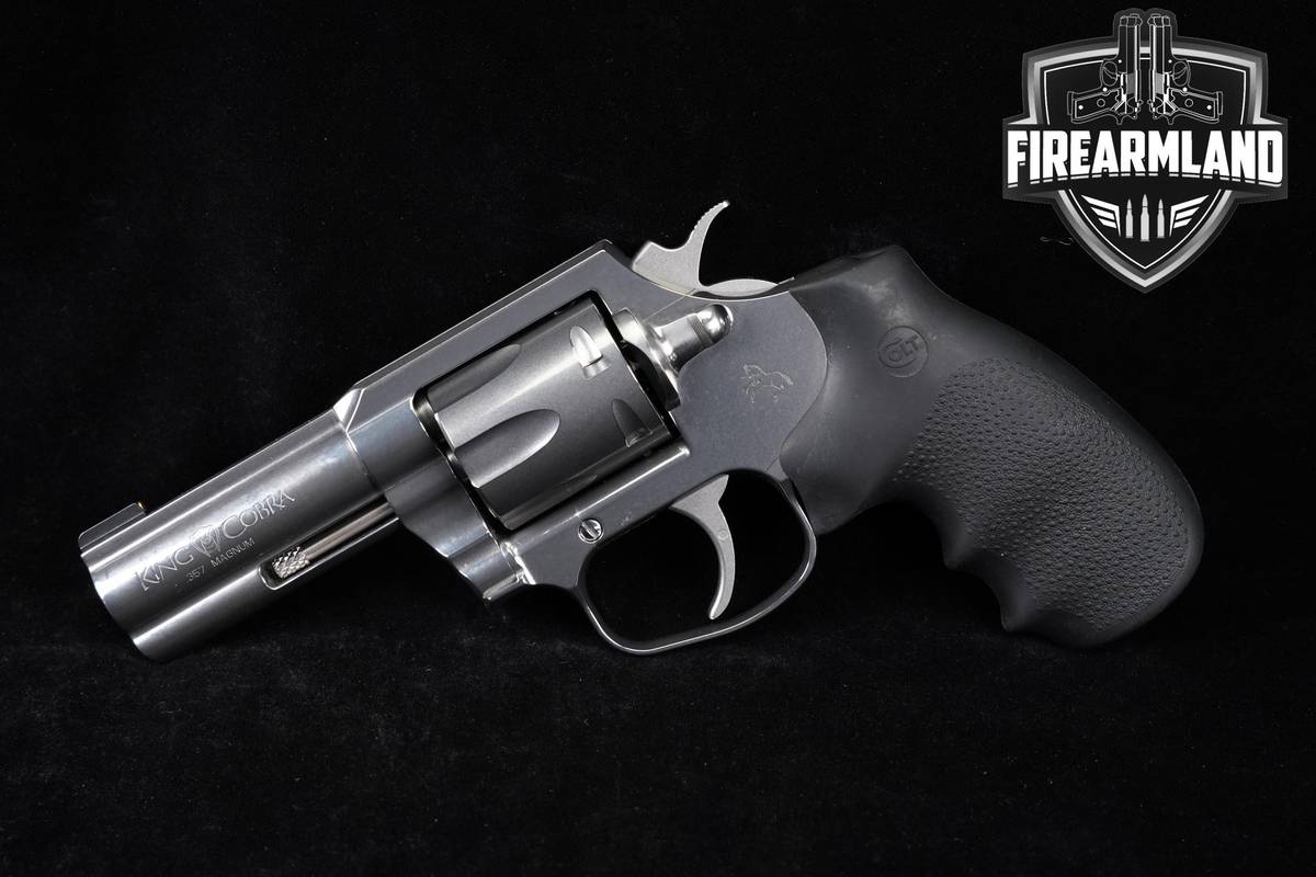 Colt King Cobra 3" 357 Magnum Brushed Stainless +ORIG CASE