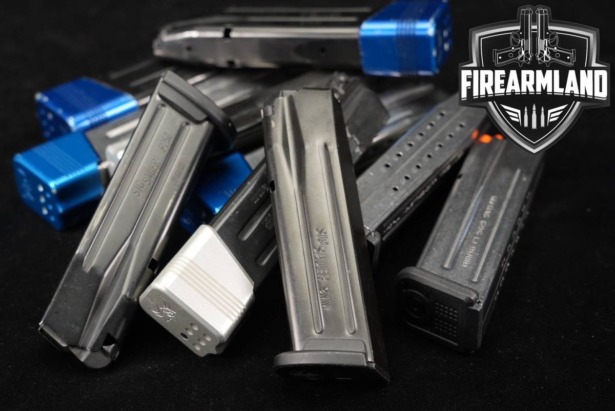 TEN (10) Sig Sauer P320 17 & 21 Round Magazines 9mm Mags