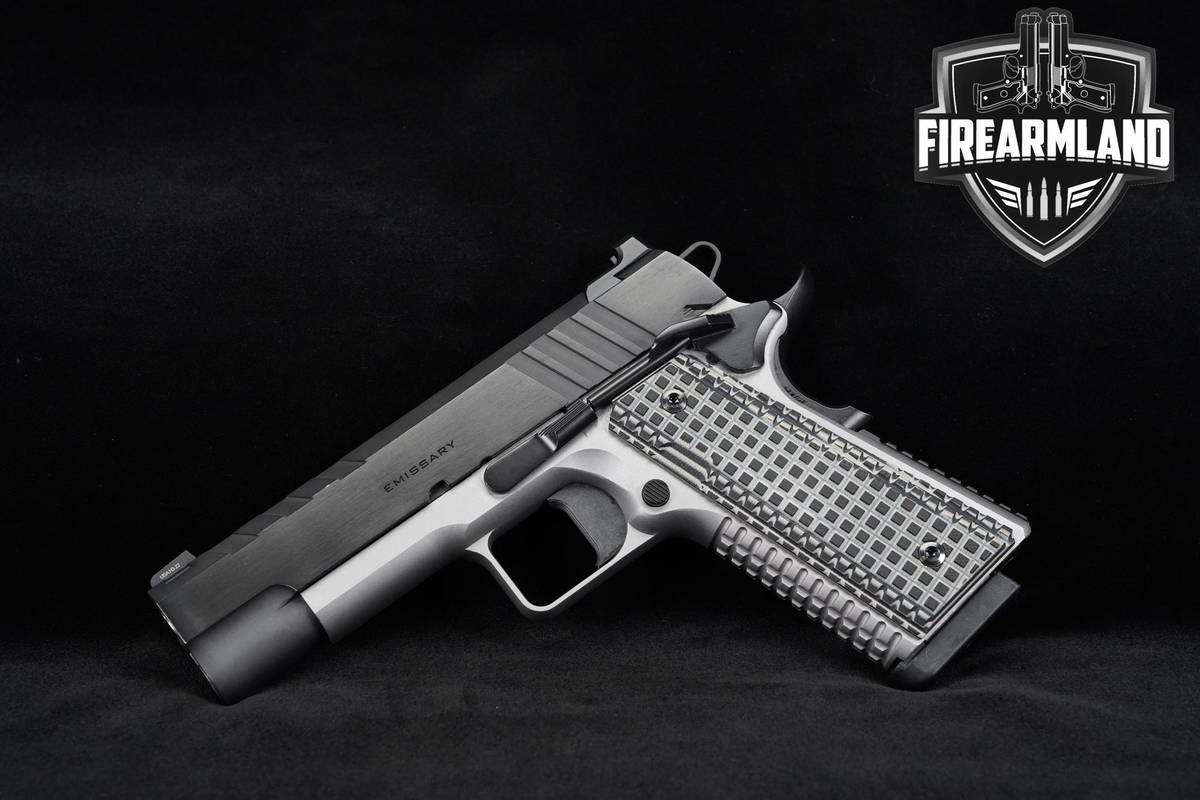 TWO TONE Springfield Armory 1911 Emissary 45 ACP 4.25" +2 MAGS & ORIG BOX