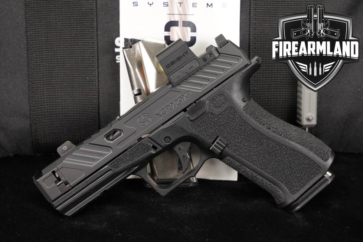 Shadow Systems CR920XP Elite 9mm CR 920 XP +2 MAGS, ORIG BOX, OLIGHT OPTICS