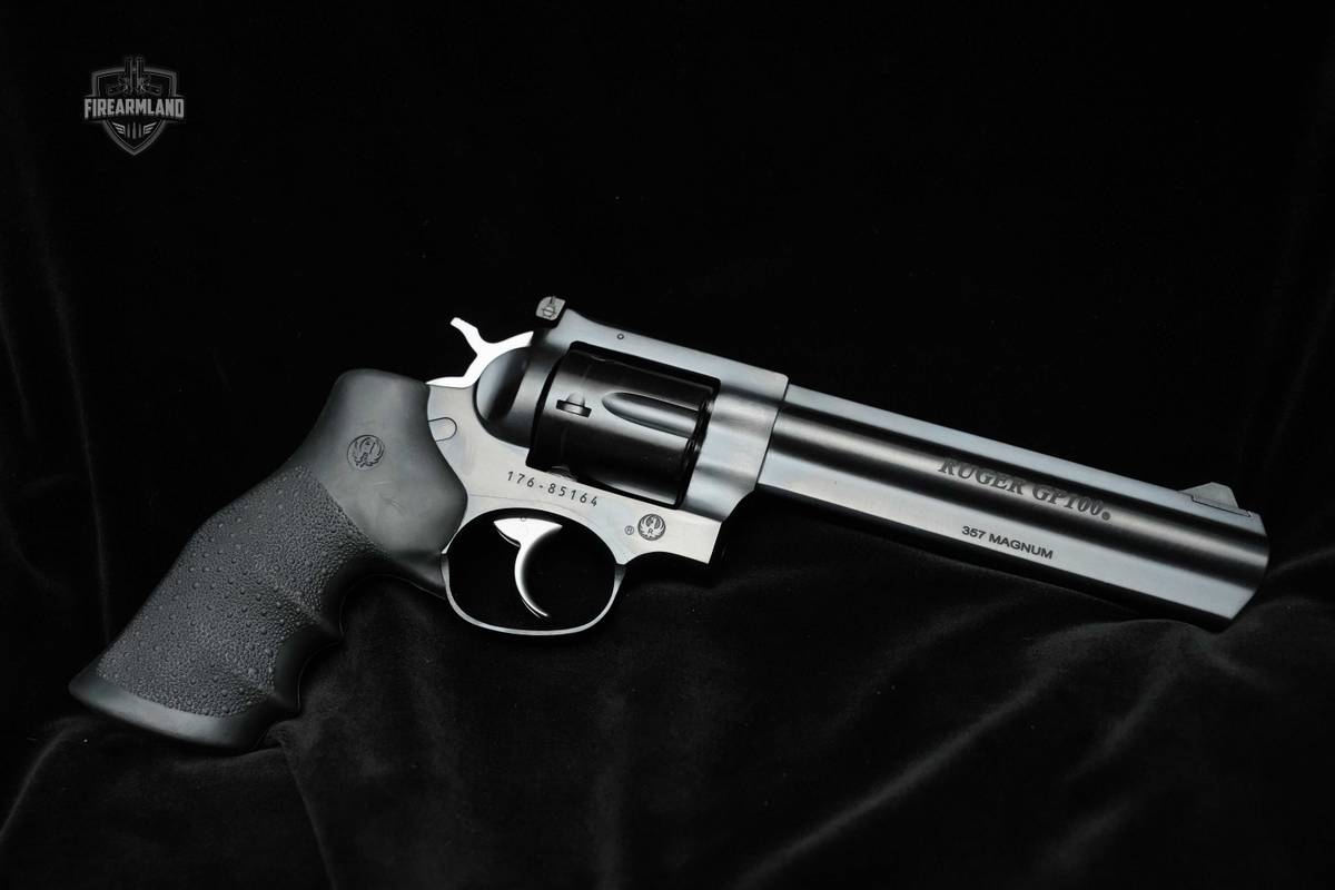 Ruger GP100 357 Magnum Revolver DA 357 Mag Ruger GP 100 6'' Revolver GP100