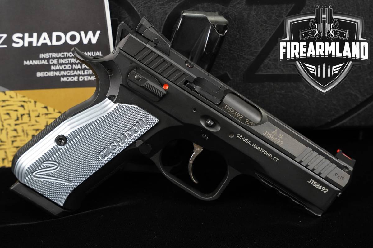 CZ Shadow 2 Compact 9mm Optics-Ready 4" Shadow2 +TWO MAGS & ORIG CASE