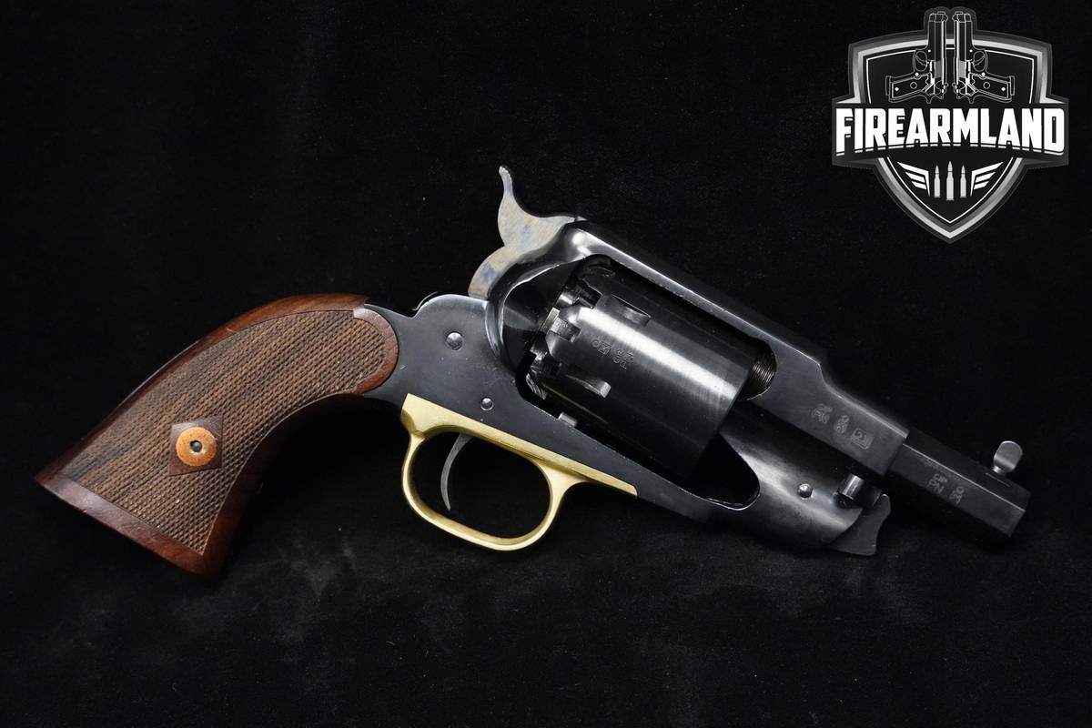 F.lli Pietta Model 1858 Remington Ace 44 BPM 3" Blued/Hardened/Brass Pietta