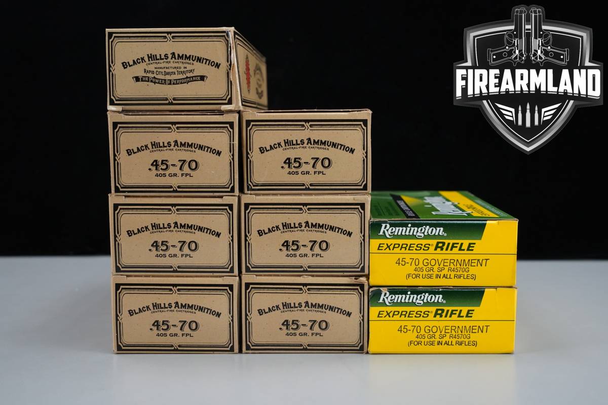 180 RDS! 45-70 Govt Ammo