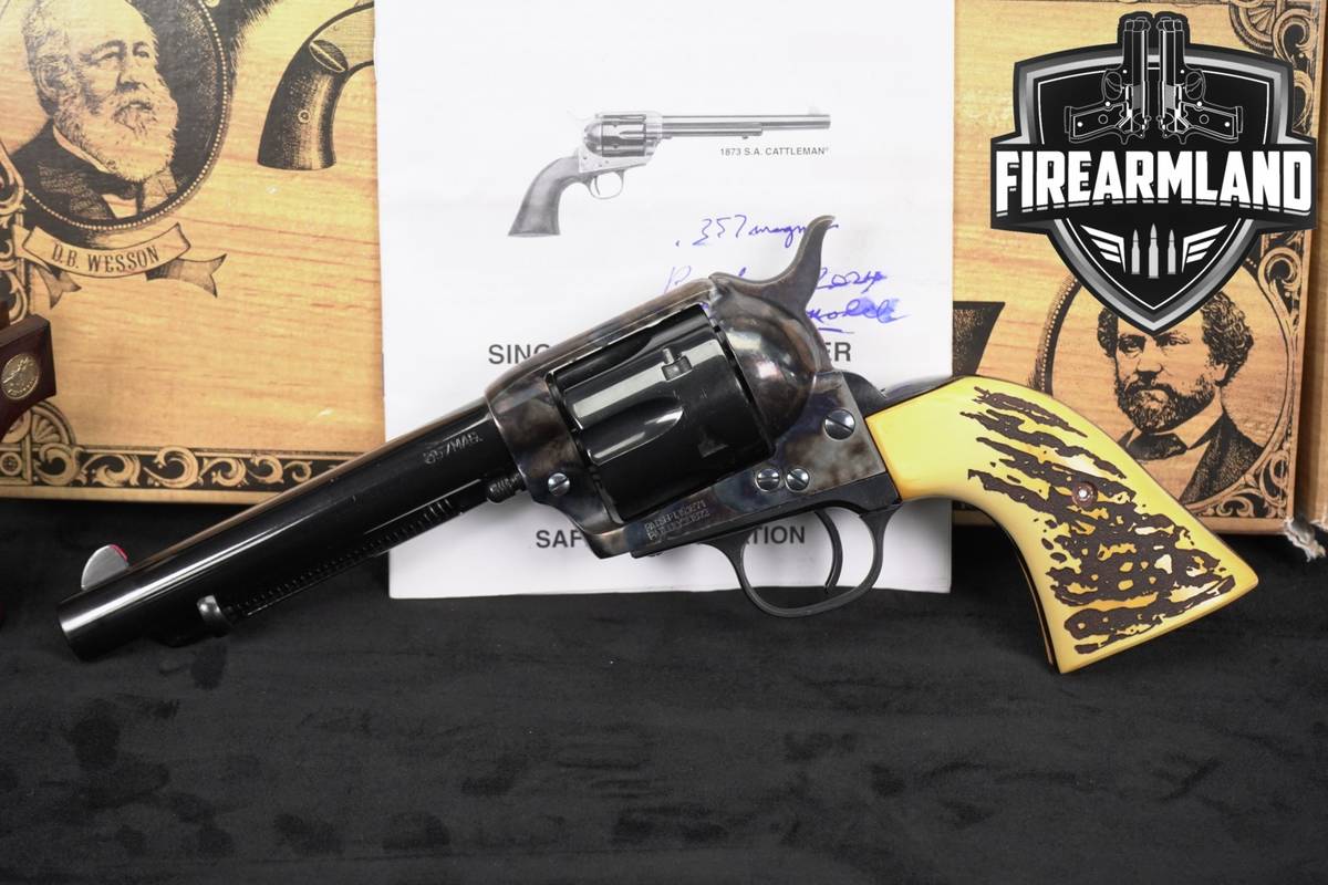 Cimarron Firearms Model P Pre-War 357 Magnum 5.5" SAA +ORIG BOX