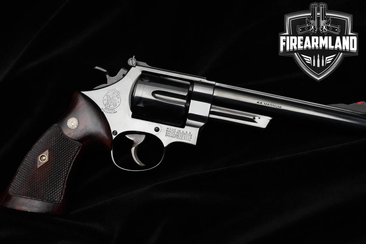 MINT 1957 Smith & Wesson (S&W) Pre-Model 29 44 Magnum 6.5" Revolver DA/SA