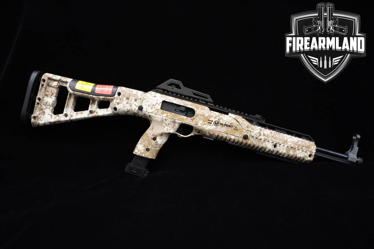 DESERT CAMO Hi-Point Model 4595 45 ACP 17.5" Hi-Point 4595 +2 MAGS