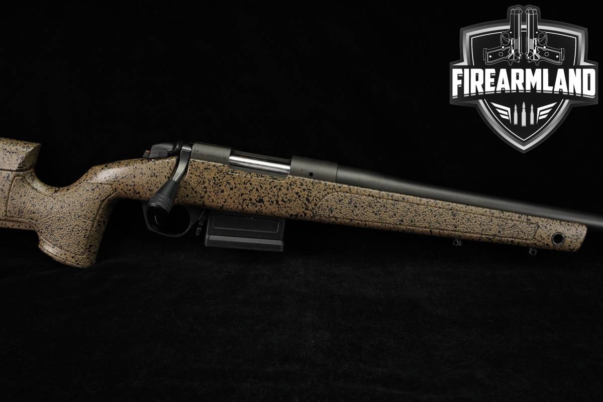 Bergara B-14 HMR 6.5 Creedmoor 22" Blued & Tan/Black B14