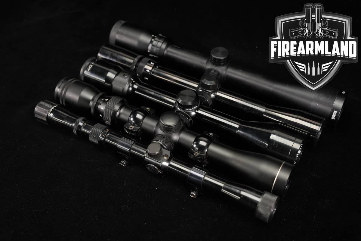 FIVE SCOPE LOT 5 Pack Tasco Bushnell Scopes Riflescope