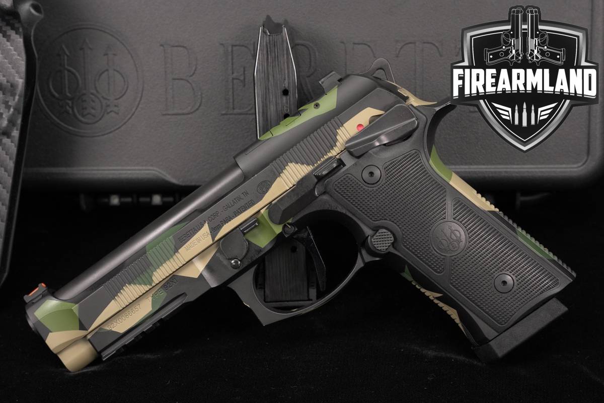 Beretta 92XI Foreign Combat Series Splinter Camo 9mm 92 XI +2 MAGS, HOLSTER