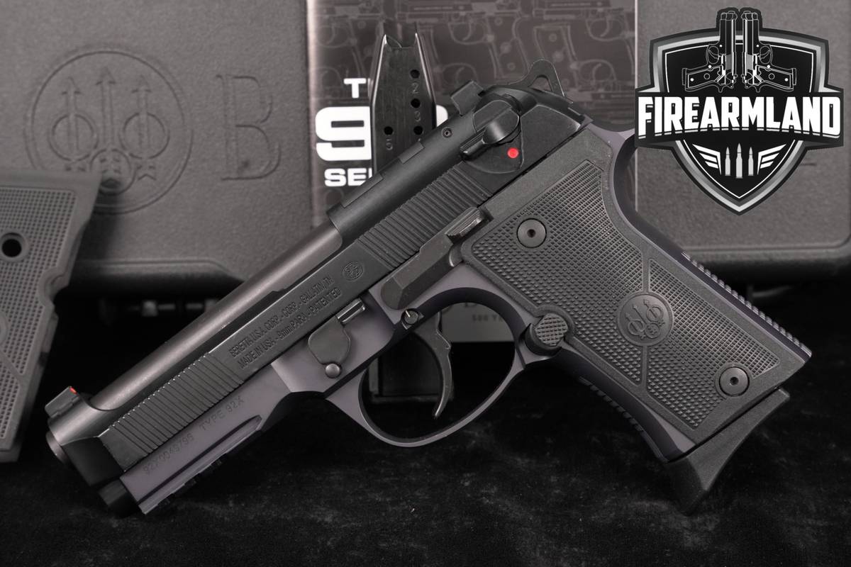 Beretta 92X RDO Compact FR 9mm 4.25 92 X +2 MAGS, ORIG CASE