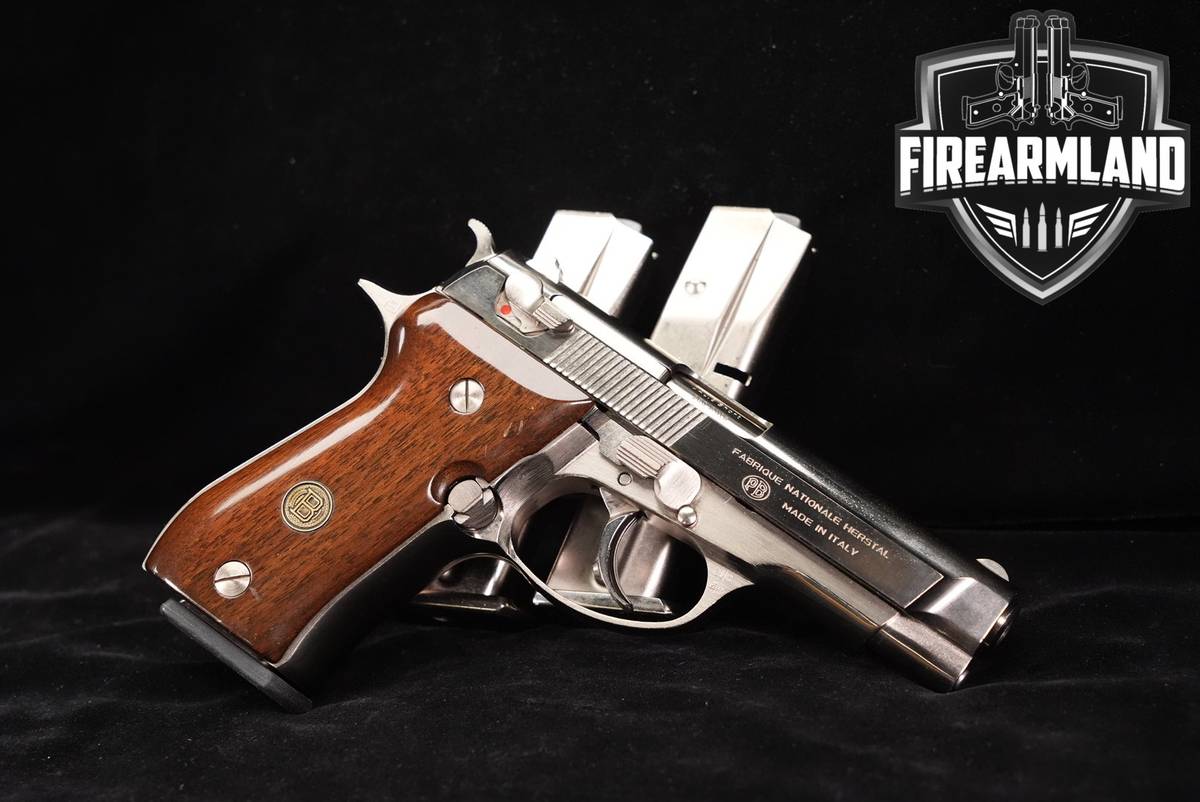 Browning BDA 380 380ACP 3.8 Two-Tone High Polish BDA380 ITALY +3 MAGS