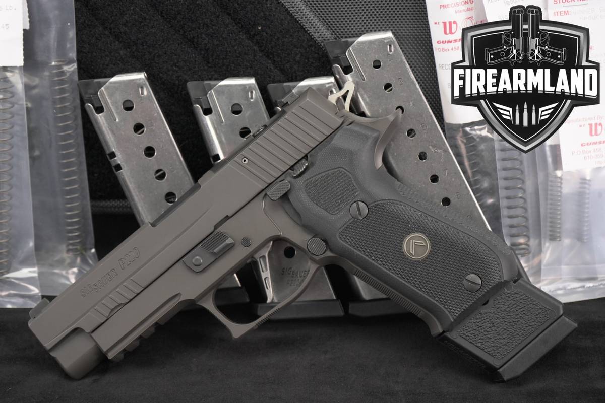Sig Sauer P220 Legion R2 45 ACP Optics-Ready 4.4" P 220 +5 MAGS & ORIG CASE