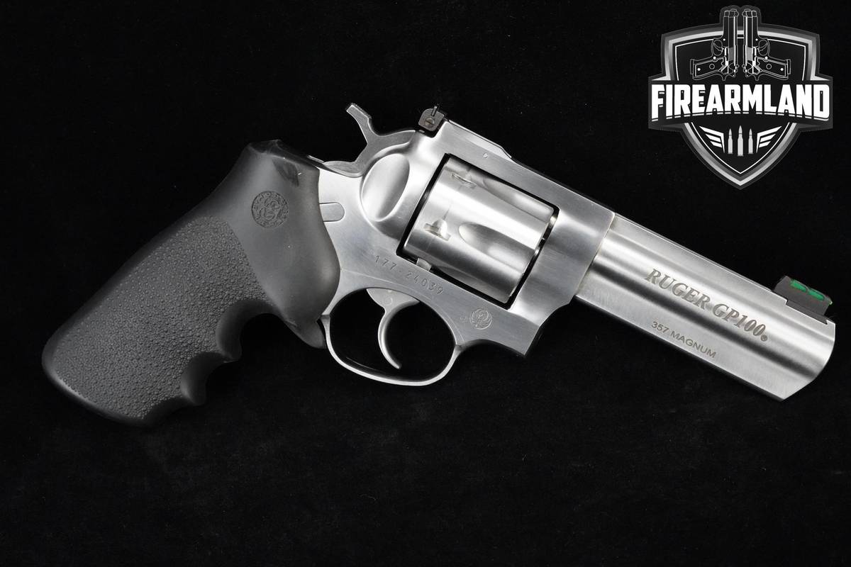 STURM Ruger GP100 Model 1705 357 Mag 4.2" Stainless Ruger-GP100 +ORIG CASE