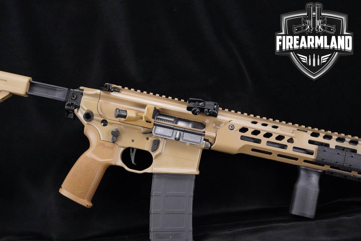 Sig Sauer MCX SPEAR LT 5.56 NATO 16" Coyote FDE AR15 AR-15 +5 MAGS