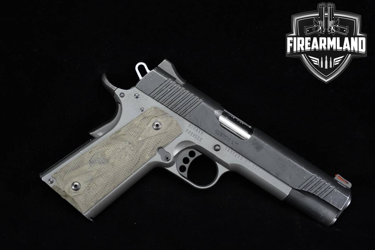 Kimber Custom LW Series II 45 ACP 1911 5" +3 MAGS, ORIG CASE & HOLSTER