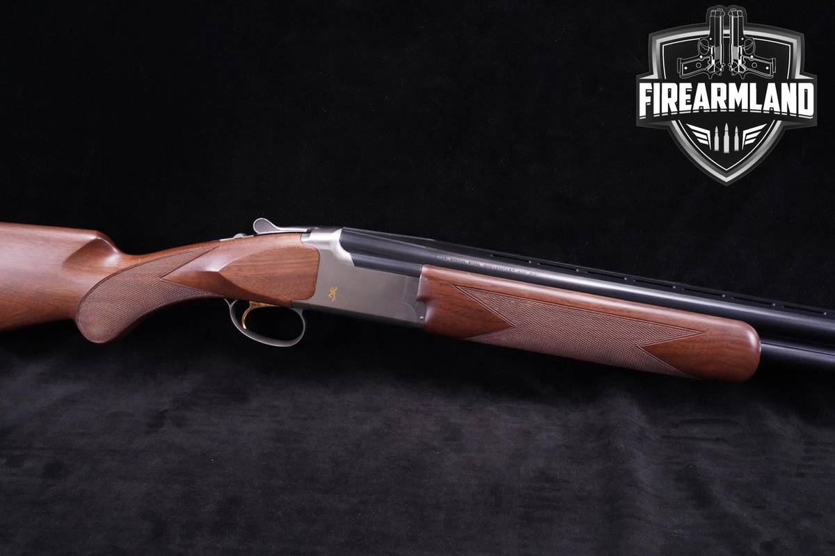 LIMITED Browning Citori White Satin 12-Gauge Silver-Nitride Skeet +OG CASE
