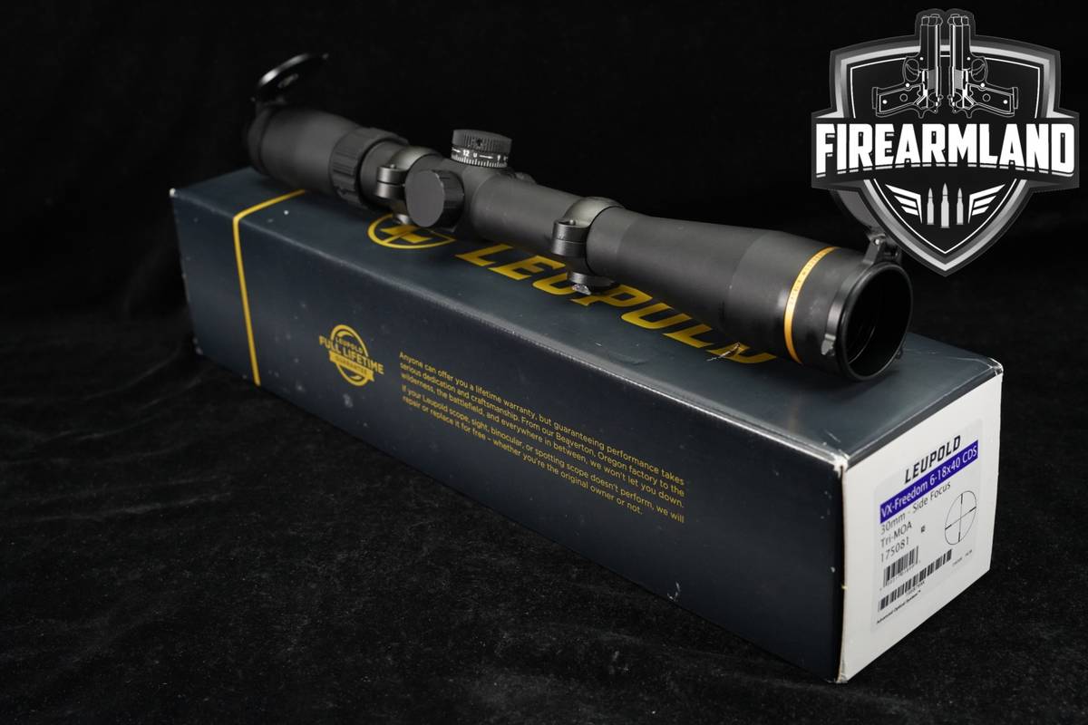 Leupold VX-Freedom 6-18X40MM CDS Tri-MOA Reticle SFP Scope VXFreedom +BOX