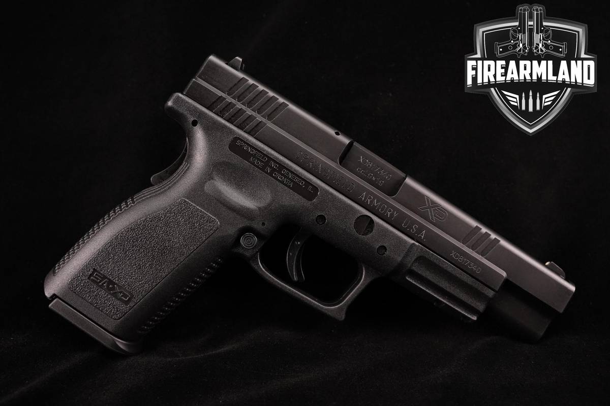 Springfield Armory XD-9 Tactical 9mm Springfield XD-9 XD9 2MAGS & ORIG CASE