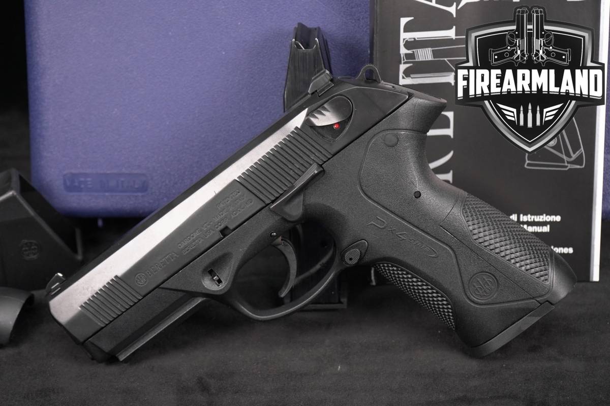 Beretta Px4 Storm Full Size 9mm PX 4 +2 MAGS & ORIG CASE