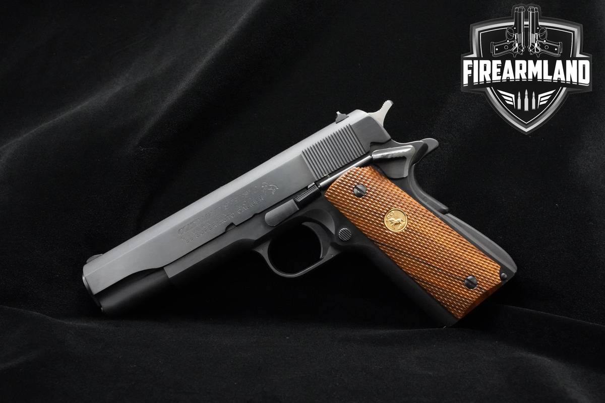 PRISTINE 1980 Colt Government Model MK IV Series 70 38 Super 1911 5" 1911