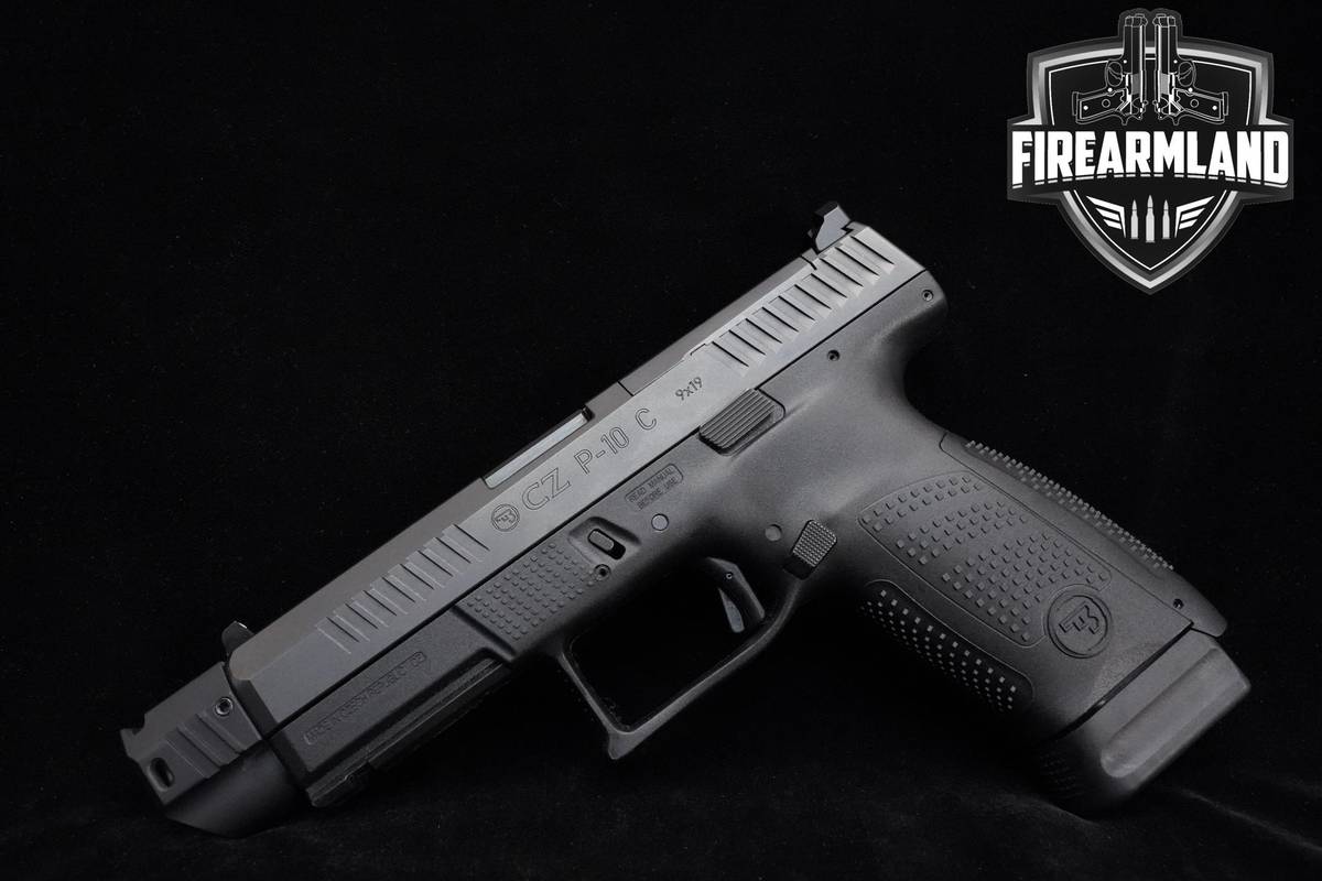COMPENSATED! CZ P-10 C 9mm 4" CZ-P10C+2 MAGS & ORIG CASE