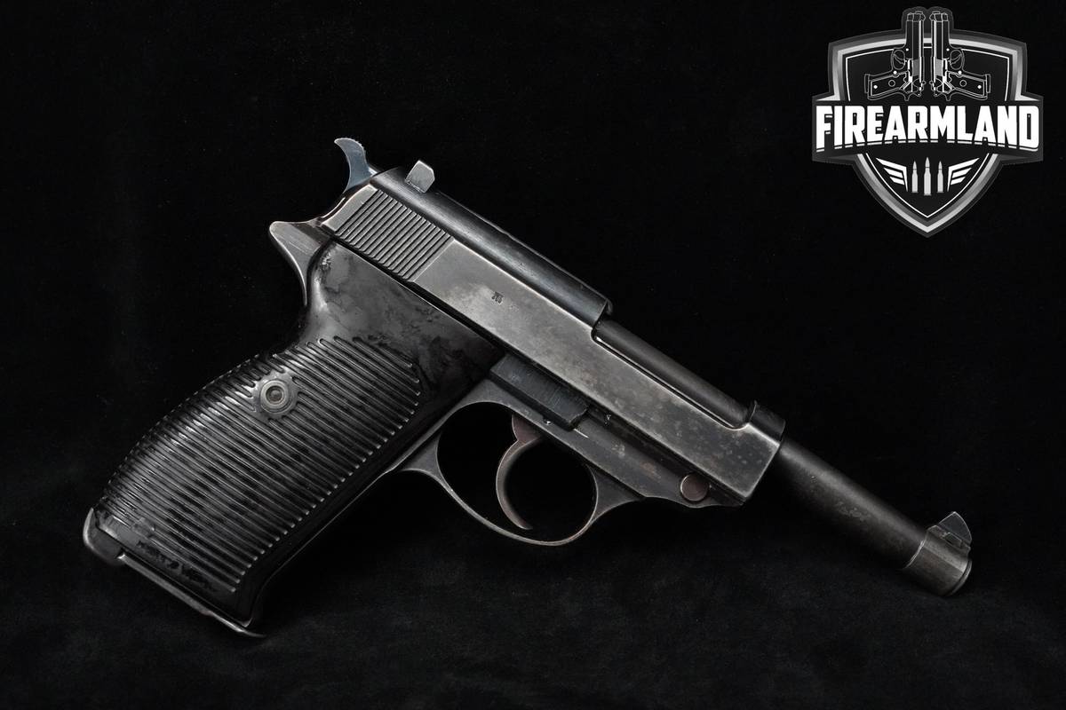 MATCHING! 1941 WWII Walther "ac" P.38 9mm 4.9" Walther P.38 P38 P-38 DA/SA