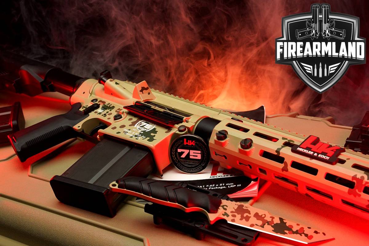 LIMITED 1 Of 250 Heckler & Koch MR762A1 75th ANNIVERSARY H&K MR762 +4 MAGS
