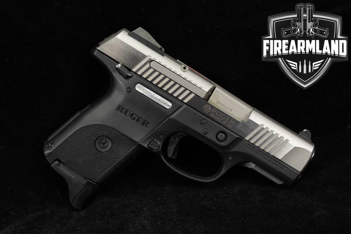 Ruger SR9c 9mm 3.4" Two-Tone Stainless SR9 C