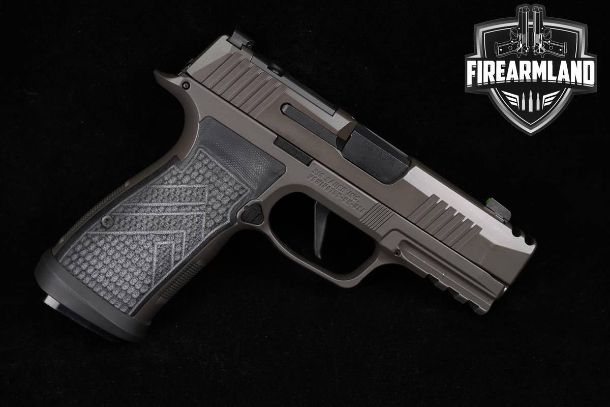 Sig Sauer P365 AXG Legion 9mm 3.1" P-365 Optic-Ready +3 MAGS & ORIG CASE