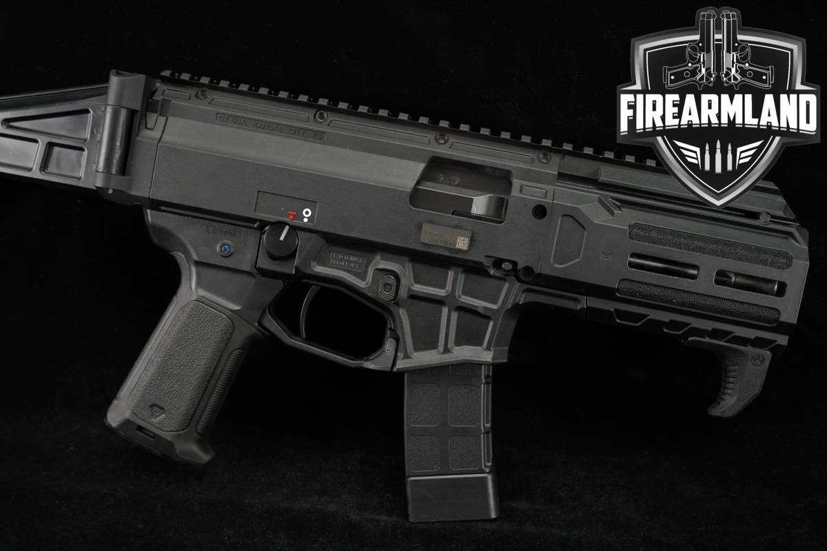 CZ Scorpion 3+ Micro Pistol 9mm 4.2 PDW, TRI-LUG, BLAST CAN, +2 MAGS
