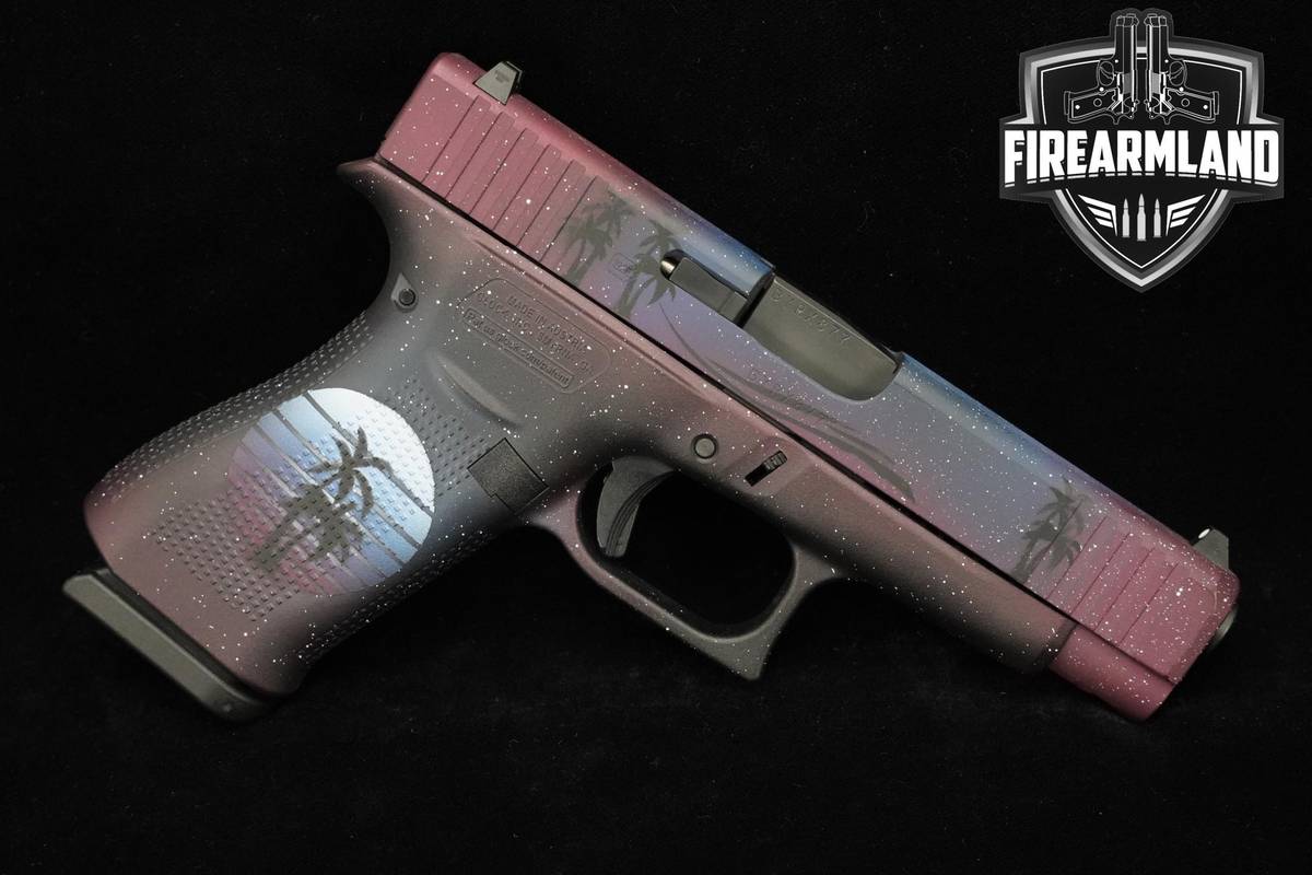 Glock 48 9mm 4.25" Custom Cerakote Glock G48 Crossover G-48 G48 +2 MAGS