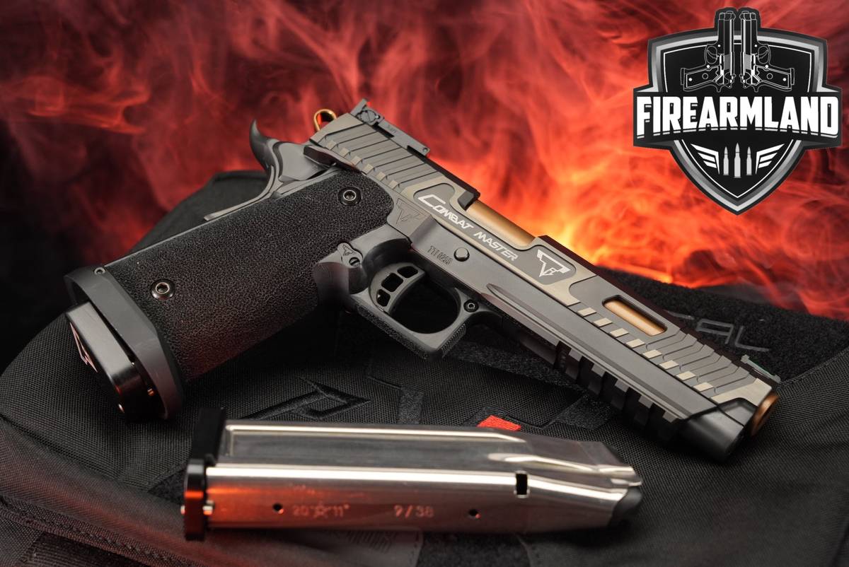 Taran Tactical TTI Combat Master JW3 9mm 1911 2011 +2 MAGS, ORIG CASE