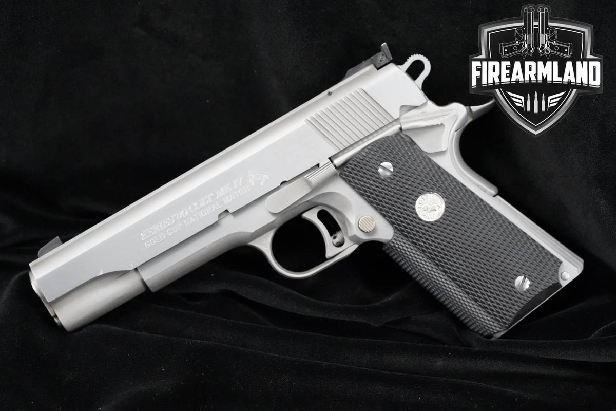 1995 Colt MK IV Series 80 Gold Cup National Match 45 ACP 1911 5" Colt