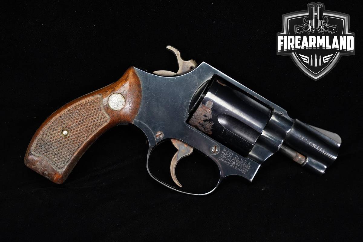 VINTAGE! 1968 Smith & Wesson Model 36 Chiefs Special 38-Spl 2" Blued