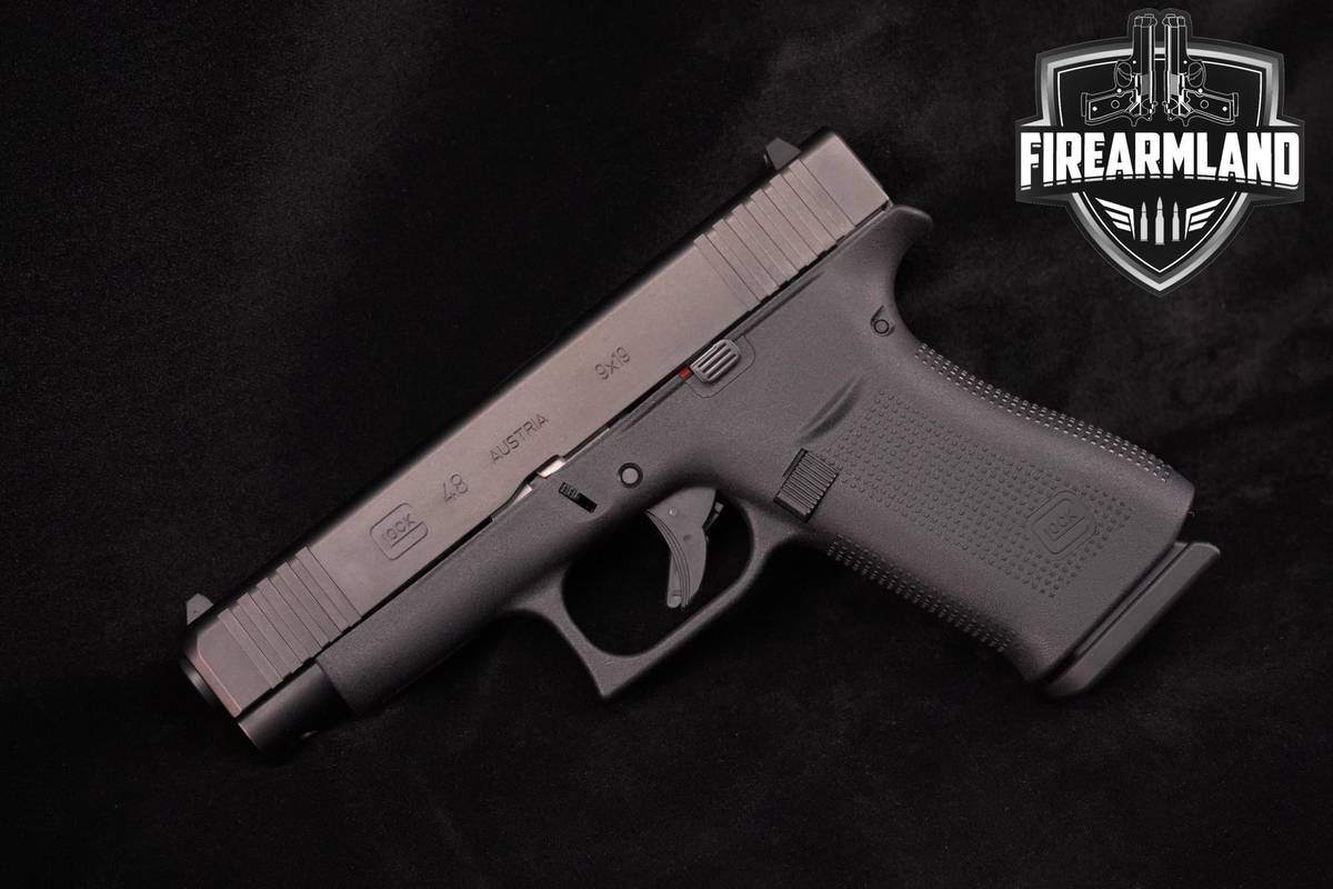 Glock 48 Slimline 9mm 4.17" G48 +2 MAGS & ORIG BOX