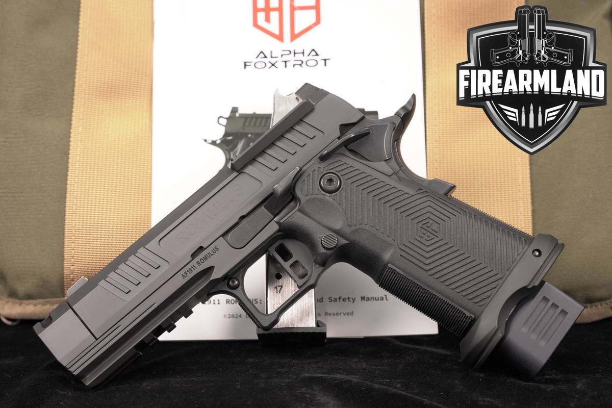 Alpha Foxtrot AF1911 Romulus COMP 9mm OR AF-1911 2011 +2 MAGS, ORIG CASE