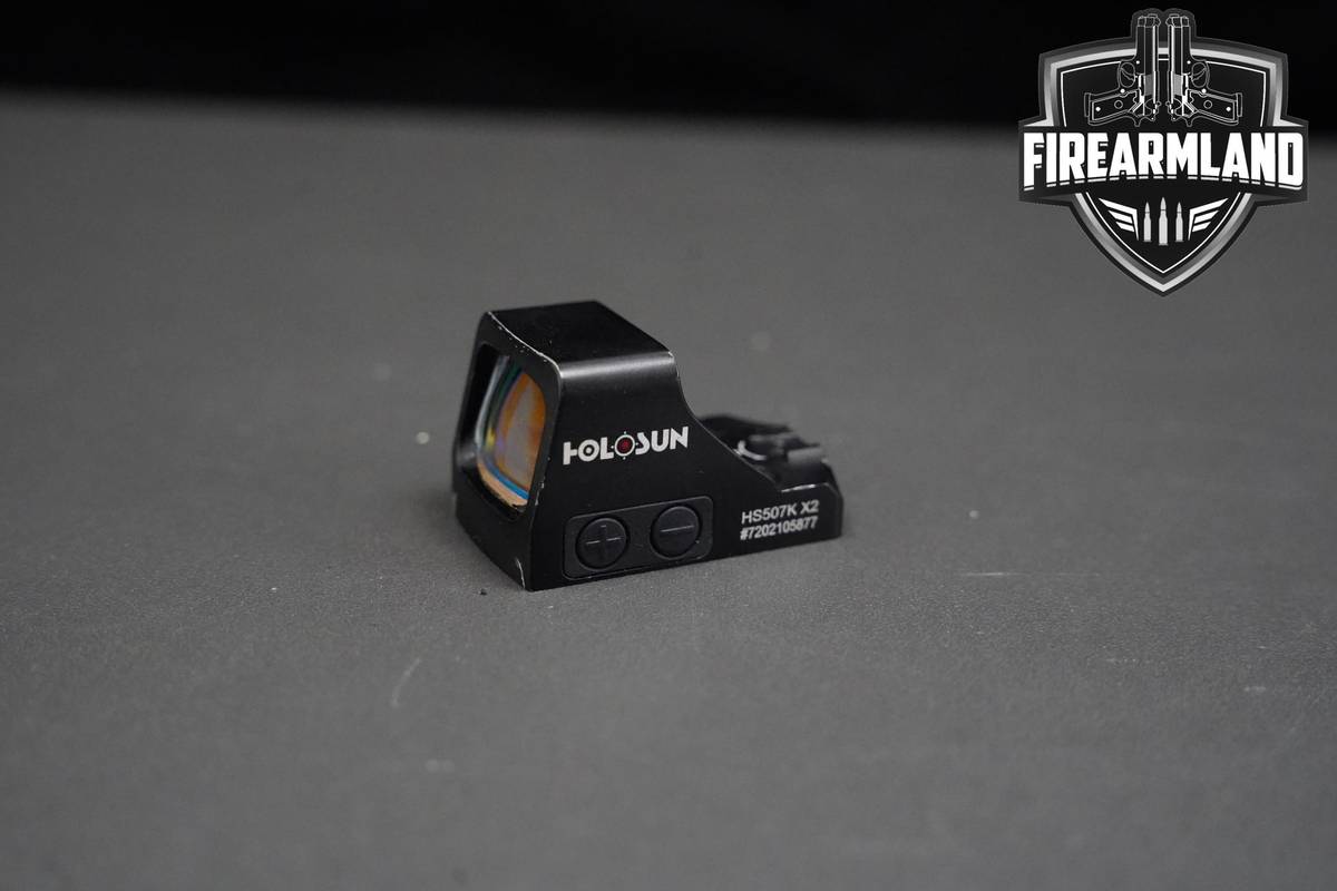 Holosun HS507K X2 Red 2 MOA Dot & 32 MOA Circle Holosun-HS507K-X2